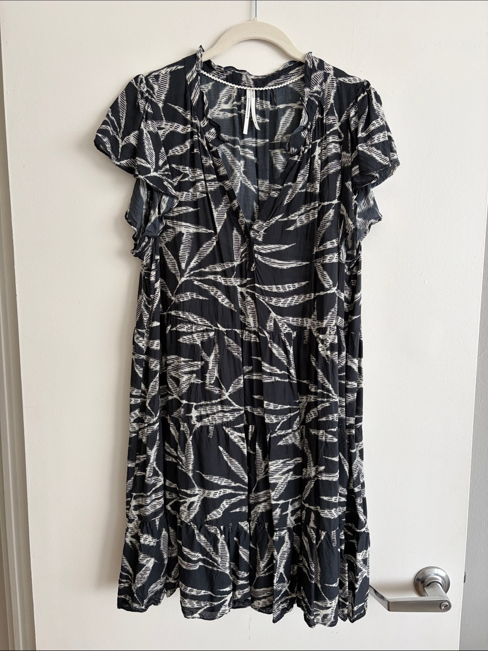 Anthropologie Shelbie Tiered Mini Dress